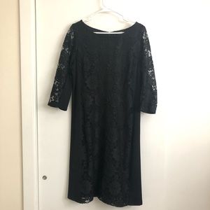 Black dress from Macy’s